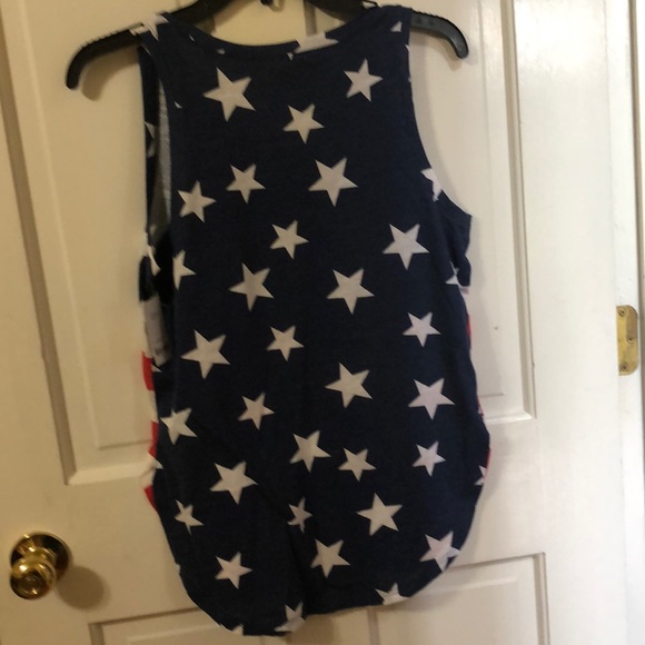 Ladies tank top with Stars and Stripes - Picture 4 of 4